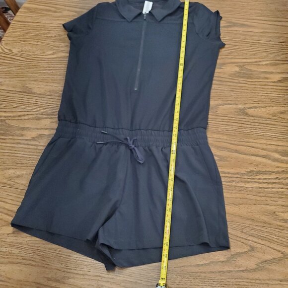 Fabletics Marseille Black Jumpsuit- Sz Medium - Picture 7 of 9